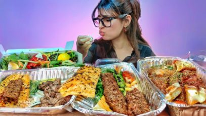 تجربه اكل الكباب التركي الشهير (كباب اضنا) مشاوي تركيه على طريقه الموكبانغ