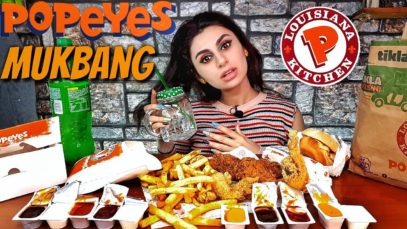 تجربه اكل كنتاكي، وبركر الدجاج من بوبايز | eatingshow |