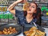 موكبانغ الخبز المقرمش المحشو بالجبنه مع الفطر المكرمل بالزبده + دردشه