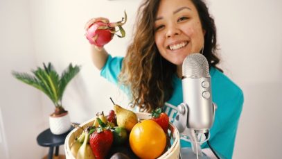 15 FRUIT TRIGGERS IN 18 MINUTES ???? ASMR • Inaudible • Tapping • Mouthsounds