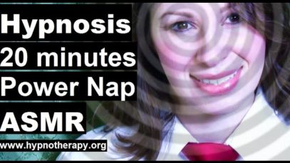 20 minutes power nap ASMR Hypnosis for sleep with waking; spiral induction #hypno #hypnosis #ASMR
