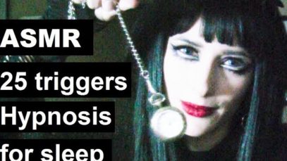 25 ASMR triggers; Hypnosis for sleep with Angela Gray; Pocket watch induction (Unus Annus)