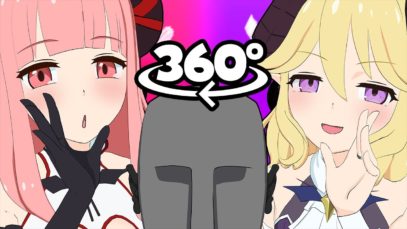 【360°動画】左右から「いいよ」と「ダメ」を言われ続ける動画
