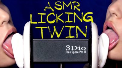 АСМР Ликинг 4к? ASMR Ear Licking TWIN 4k ? 3Dio ? 3Дио ?АСМР Кушаю ушки? ASMR EAR EATING