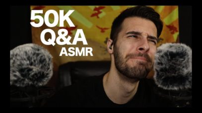 50k Q&A ASMR – Relaxing Male ASMR