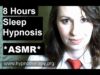 8 Hours ASMR Hypnosis for Sleep with Sveta – Overcome Depression 美女催眠師