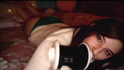 AFTYNROSE ASMR SNUGGLY EAR LİCKİNG