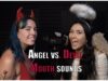 Angel Vs. Devil Mouth Sounds (ASMR) Some of the Best Triggers Yet! *Cosplay ASMR*