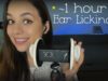 ASMR 1 hour of Ear Licking [150k SUBS celebration] for Tingle Immunity ??✨