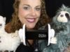 ASMR 10 Adorable, Fluffy Triggers on the 3Dio ♥ Whispering, Ear Massage, Fabric Sounds, Cute, Sleep