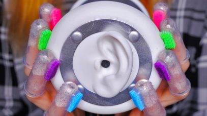 ASMR 10 Triggers NO TALKING For Sleep and Tingles (ASMR Ear Cleaning)