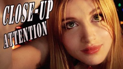 ASMR 100% PURE relaxation! – VERY CLOSE-UP personal ATTENTION!+ facemassage and facecleaning