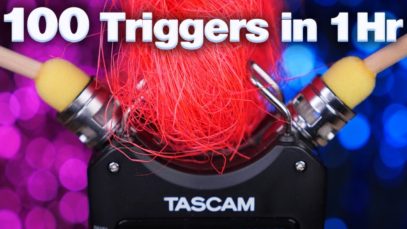 ASMR 100 Triggers No Talking – Tascam Fast Triggers