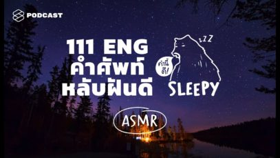 ASMR 111 HAPPY WORDS! นอนฟังให้ใจฟูและรู้สึกดี (Campfire v.) | คำนี้ดี SLEEPY EP.2