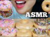 ASMR 12 KRISPY KREME DONUTS IN 10 MIN CHALLENGE (SOFT CRUNCH EATING SOUNDS) NO TALKING | SAS-ASMR