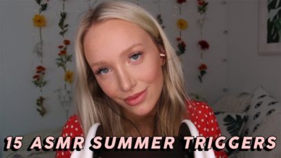 ASMR 15 Binaural Triggers To Help You Relax & Sleep! ?? (Whispered 3dio)  | GwenGwiz