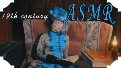 ASMR 19th century. Reading you to sleep. Train Atmosphere.