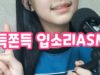 찐득쫀득 자극적인 입소리asmr/2탄!/학생asmr/학생입소리/자극적인asmr/팅글asmr/자극적인 입소리asmr/줌h1n/줌마이크 입소리/좌우구분/물소리/뀰