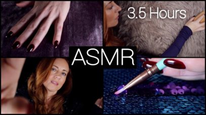 ASMR ?? 3.5 HOURS  ??  Fabric Sounds ? NO TALKING [Long]