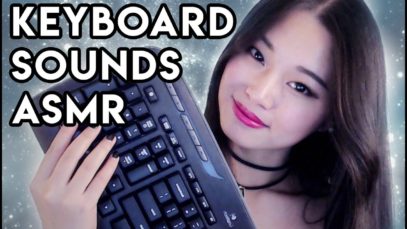 [ASMR] 3 Types of Keyboards and Typing Sounds