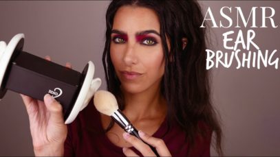 ASMR 3DIO Ear Brushing | BETTER 3DIO SOUNDS