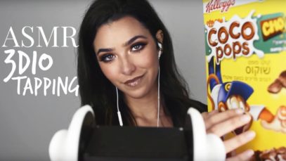 ASMR 3DIO Tapping Session for 1000000 Tingles!