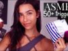 ASMR 50 triggers in 15 minutes ?(Low light)