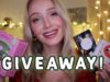 ASMR $600 SEPHORA GIVEAWAY!! ❤️??? (whispers, tapping + tracing…)