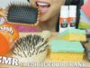ASMR 7 MOST POPULAR FOOD PRANK Glue Hairbrush Sponge Deodorant (EATING SOUNDS) NO TALKING | SAS-ASMR