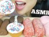 ASMR 711 TREATS *SNOBALL + SWISS ROLL + CUP CAKE + TWINKIES (EATING SOUNDS) NO TALKING | SAS-ASMR
