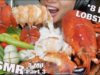 ASMR 8lb GIANT LOBSTER ***3 Million Part 3***(SAVAGE MESSY EATING SOUNDS) NO TALKING | SAS-ASMR