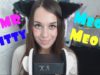 ASMR | Affectionate cat | Licking ears | Whisper | Purr | ASMR HoneyGirl