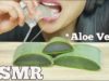 ASMR ALOE VERA CHALLENGE (Soft Sticky, Crunchy SOUNDS) NO TALKING | SAS-ASMR