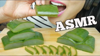 ASMR ALOE VERA + Wild Berry Part 2 (RELAXING EATING SOUNDS) NO TALKING | SAS-ASMR