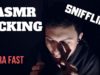 ASMR Amazing Fast LICKING and SNIFFLING // Testing the BLUE YETI