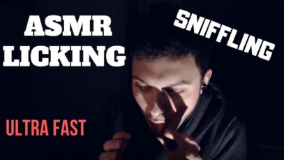 ASMR Amazing Fast LICKING and SNIFFLING // Testing the BLUE YETI