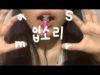 asmr입소리+치아소리（ 」｀д´)」!! #asmr#미니마이크 #입소리