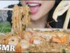 ASMR AUTHENTIC SHRIMP PAD THAI (EATING SOUNDS) NO TALKING | SAS-ASMR