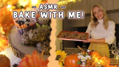 ASMR BAKE WITH ME ??