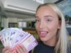 ASMR Bank Roleplay (Counting Money, Typing, Calculator, Writing) | GwenGwiz