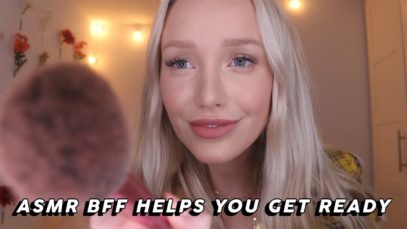 ASMR BFF Helps You Get Ready For Halloween Party! (Picking A Costume, Doing Your Makeup…)