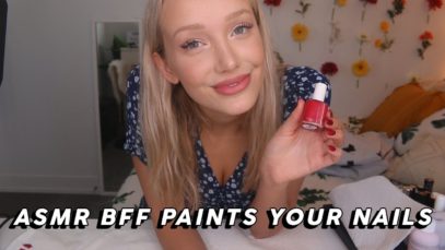 ASMR BFF Paints Your Nails! ?? | GwenGwiz