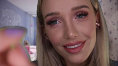 ASMR Big Sister Calms You Down! Roleplay (up close personal attention, face touching + whispers)