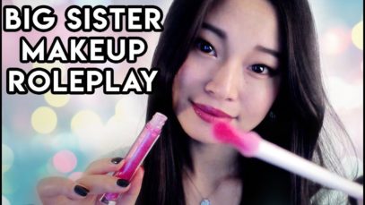 [ASMR] Big Sister Does Your Makeup Roleplay