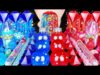 ASMR BLUE&RED DESSERTS *GIANT STAR JELLY, BULB JUICE, GALAXY NOODLES, BOTTLE CANDY EATING SOUNDS 먹방
