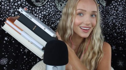 ASMR Book & Makeup Haul