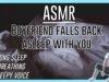 ASMR: Boyfriend waking up with you [Long Sleep][Breathing][Sleepy voice]