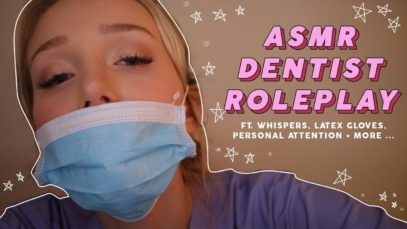 ASMR Braces Fitting! dentist role-play (taking photos, cleaning teeth, making mould…)