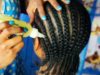 ASMR Braid Oil | Scalp Scratch | Close Up Cornrows