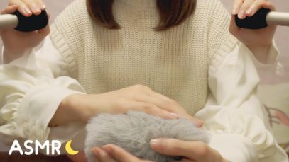 [ASMR] Breathing＋Mic Scratching＋Windscreen ?? No Talking / 眠くなるノイズ音